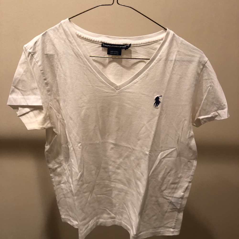 White Ralph Lauren Sport T-shirt